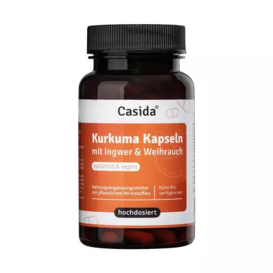 Kurkuma + inkivääri + suitsukekapselit, suuri annos, 90 kpl