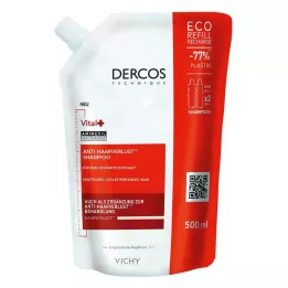 VICHY DERCOS Vital Shampoo+täydennyspakkaus, 500 ml