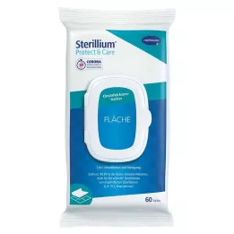 STERILLIUM Protect &amp; Care pintadesinfektiopyyhkeet, 60 kpl
