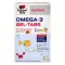 Doppelherz Omega-3 Gel-Tabs -perhe Strawberry Citrus system, 60 kpl
