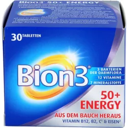 BION3 50+ energiatabletit, 30 kpl