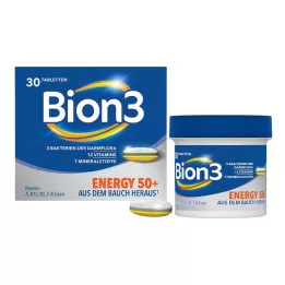 BION3 50+ energiatabletit, 30 kpl