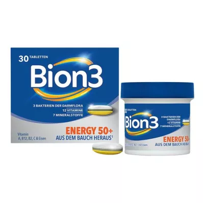 BION3 50+ energiatabletit, 30 kpl