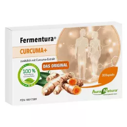 FERMENTURA Curcuma plus -kapselit, 30 kpl