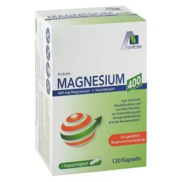 MAGNESIUM 400 mg kapselit, 120 kpl