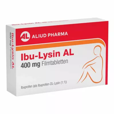 Ibu-Lysiini AL 400 mg kalvopäällysteiset tabletit, 20 kpl Ibu-Lysiini AL 400 mg kalvopäällysteiset tabletit, 20 kpl