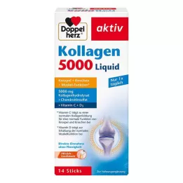 DOPPELHERZ Kollageeni 5000 nestemäiset tikut, 14X10 ml