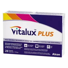VITALUX Plus-kapselit, 28 kpl