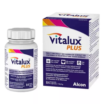 VITALUX Plus-kapselit, 84 kapselia