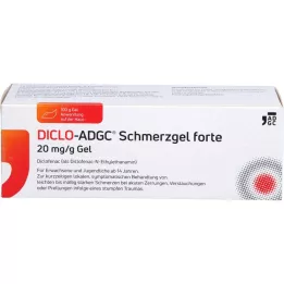 DICLO-ADGC Kipugeeli forte 20 mg/g, 100 g
