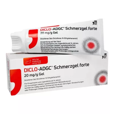 DICLO-ADGC® -kipugeeli forte 20 mg/g, 100 g