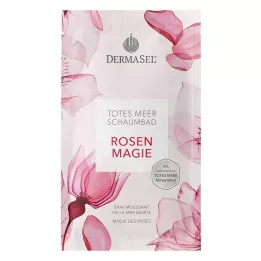 DERMASEL Kuolleenmeren vaahtokylpy Rose Magic, 40 ml