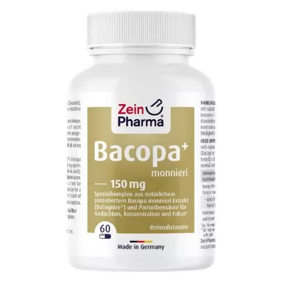 BACOPA Monnieri Brahmi 150 mg kapselit, 60 kapselia, 60 kpl