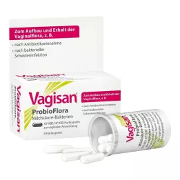 VAGISAN ProbioFlora Maitohappobakteeri emätinkapselit, 8 kpl