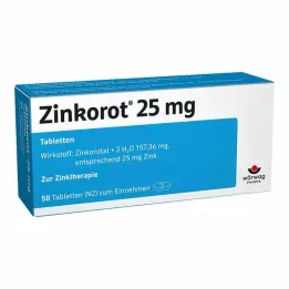 ZINKOROT 25 mg tabletit, 50 kpl