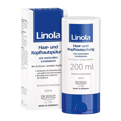 Linola hiusten ja päänahan hoitoaine, 200 ml Linola hiusten ja päänahan hoitoaine, 200 ml