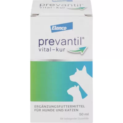 PREVANTIL vital-cure suspensio koirille/kissoille, 50 ml