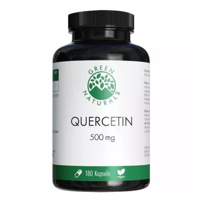 GREEN NATURALS Kversetiini 500 mg suurannoskapseli, 180 kpl