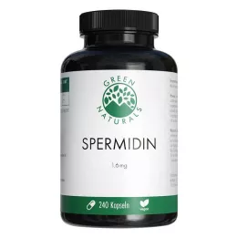 GREEN NATURALS Spermidiini 1,6 mg vegaaniset kapselit, 240 kpl