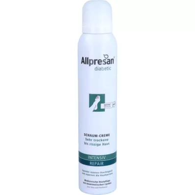 ALLPRESAN diabeettinen Inten.+Repair w.Urea Foam Cr., 200 ml