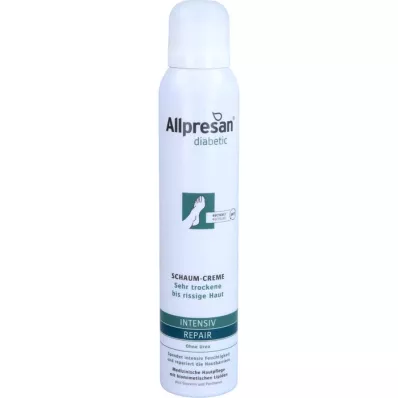 ALLPRESAN diabeettinen Inten.+Repair o.Urea Foam-Cr., 200 ml