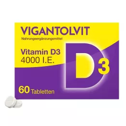 VIGANTOLVIT 4000 I.U. D3-vitamiinitabletit, 60 kpl