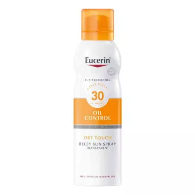 Eucerin Sun Oil Control Dry Touch -vartalosuihke LSF 30 (200 ml)