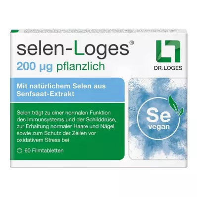Selenium-Loges 200 µg kasviskalvopäällysteiset tabletit, 60 kpl