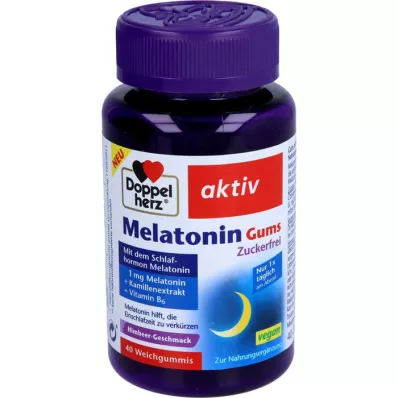 DOPPELHERZ Melatoniinipurukumit, 40 kpl
