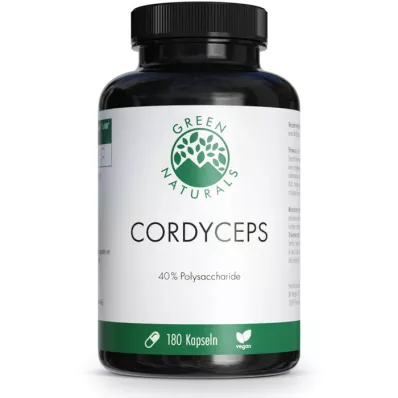 GREEN NATURALS Cordyceps sinensis -kapselit, 180 kpl