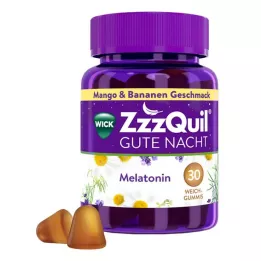 WICK ZzzQuil Good Night Mango &amp; Banaani, 30 kpl
