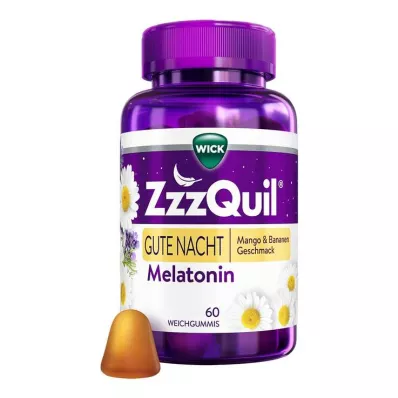 WICK Zzzquil Goodnight Mango &amp; Banaani, 60 kpl
