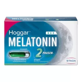 HOGGAR Melatoniini DUO unikapselit, 30 kpl