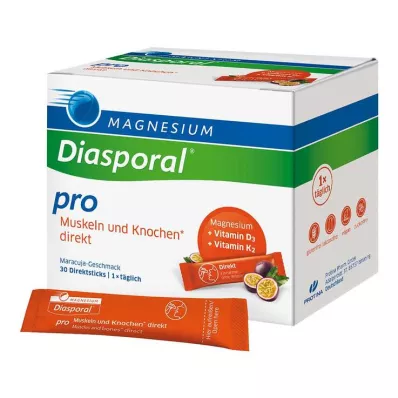 MAGNESIUM DIASPORAL per D3+K2 Lihakset+Luut dir., 30 kpl