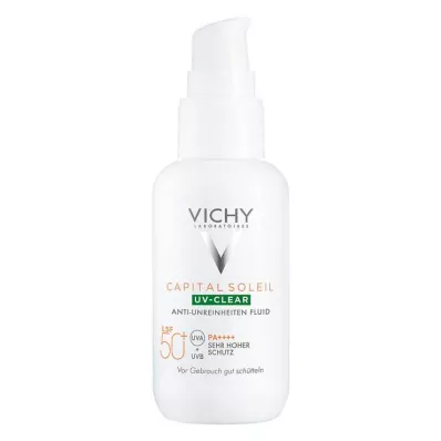 VICHY CAPITAL Soleil UV-Kirkas LSF 50+, 40 ml VICHY CAPITAL Soleil UV-Kirkas LSF 50+, 40 ml