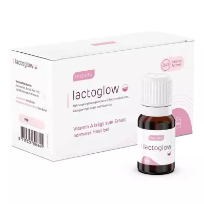 NUPURE lactoglow-juoma-ampullit, 10X10 ml, 10X10 ml NUPURE lactoglow-juoma-ampullit, 10X10 ml, 10X10 ml