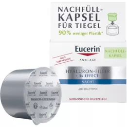 EUCERIN Anti-Age Hyaluron-Filler Night -yötäyte, 50 ml