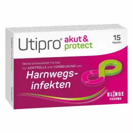 UTIPRO akuutti &amp; suojaa kovia kapseleita, 15 kpl