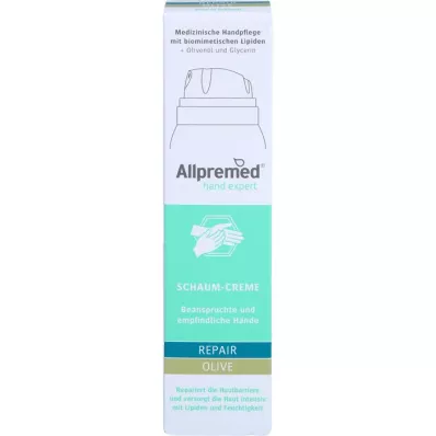 ALLPREMED hand expert REPAIR Oliivivaahtovoide, 100 ml