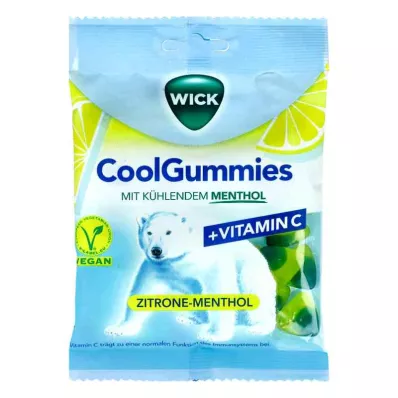 Wick Cool Gummies Sitruunamentoli (90 g)