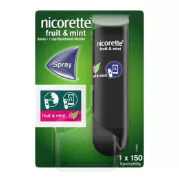 NICORETTE Hedelmät &amp; Minttusumute 1 mg/suihke NFC, 1 kpl