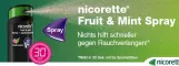 Instructions for use for Nicorette Fruit & Mint Spray 1 mg / spray Nfc, 2 kpl - 1