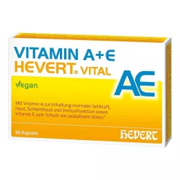 VITAMIN A+E Hevert Vital kapselit, 60 kapselia