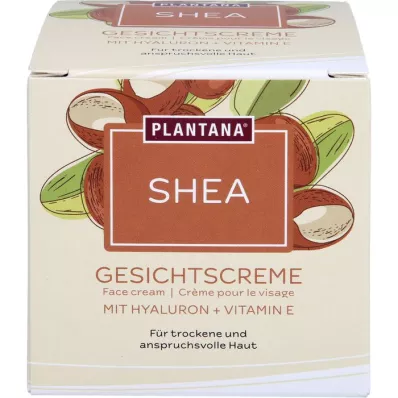 PLANTANA Shea Face Cream Hyaluron &amp; E-vitamiini, 50 ml