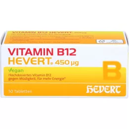 VITAMIN B12 HEVERT 450 μg tabletit, 50 kpl
