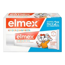 ELMEX Lasten hammastahna 2-6-vuotiaat Duo Pack, 2X50 ml