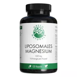 GREEN NATURALS Magnesiumsitraatti liposomaalinen veg.caps, 120 kpl