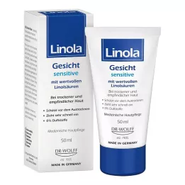 LINOLA Herkkä kasvovoide, 50 ml