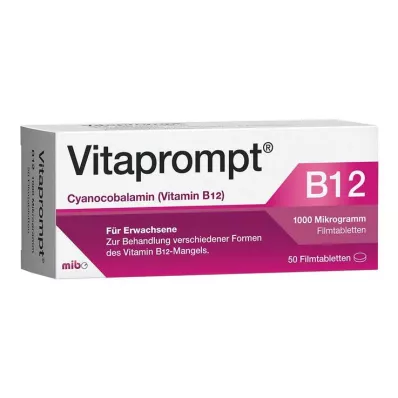 VITAPROMPT 1000 mikrogramman kalvopäällysteiset tabletit, 50 kpl