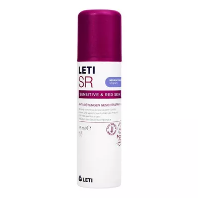 Leti SR punoitusta estävä kasvosuihke aktiivinen, 75 ml